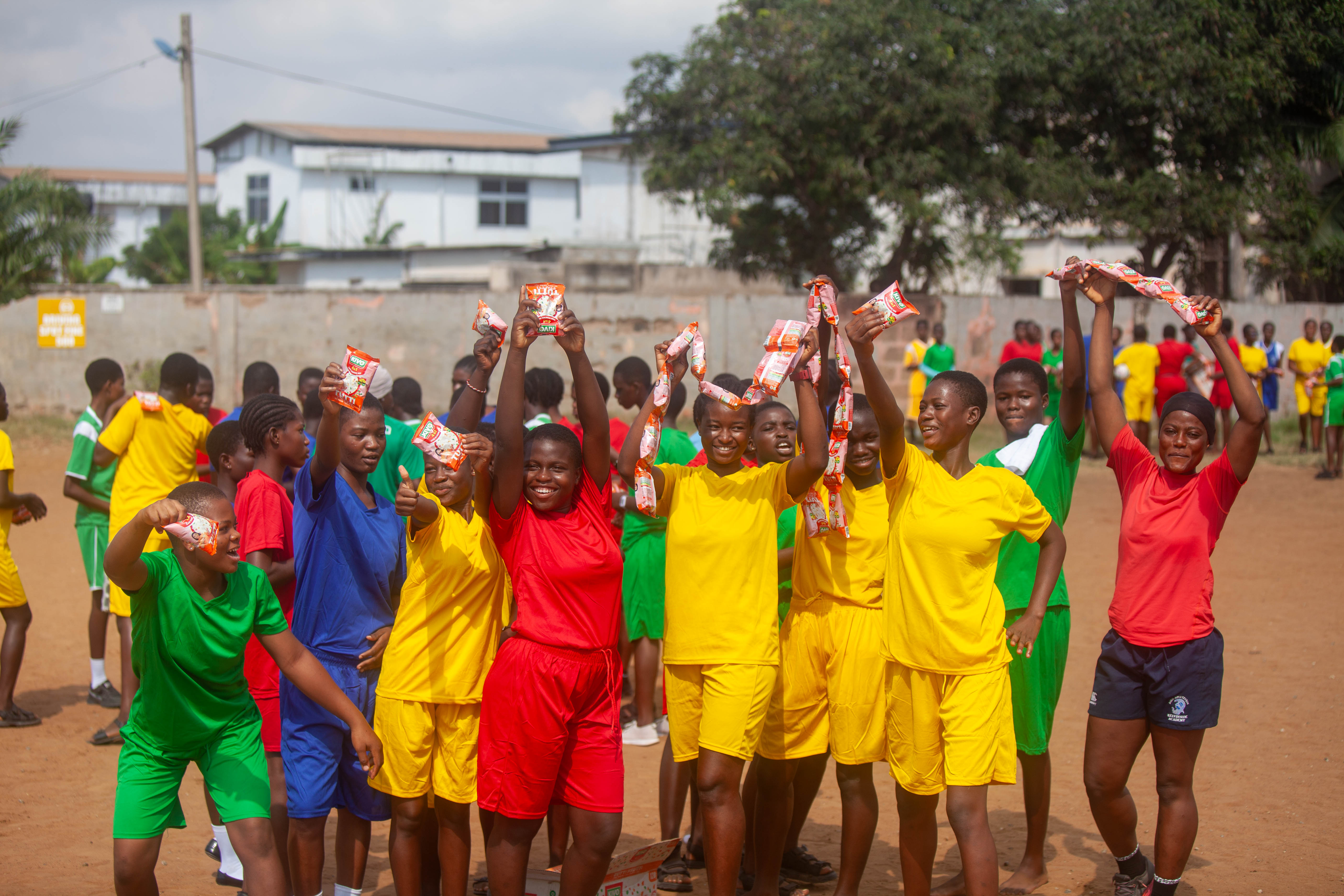 RUGBY RISING PLAY: GHANA RUGBY INTRODUCES RUGBY TO SOUTH LABONE GIRLS TECHNICAL INSTITUTE